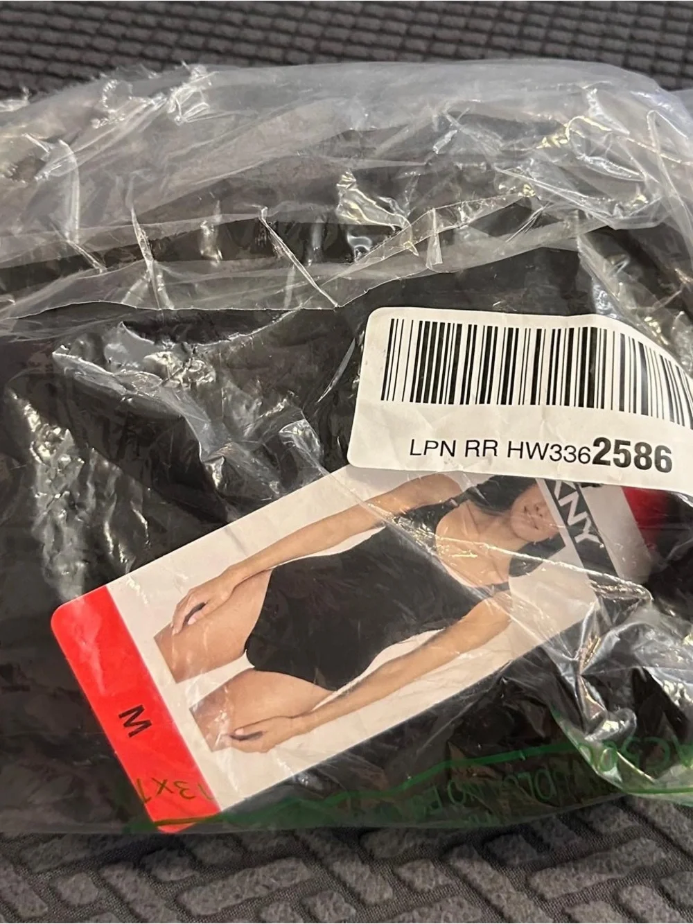 DKNY Women One Piece Swimwuit with Tummy Control Medium Black NWT - Picture 11 of 11